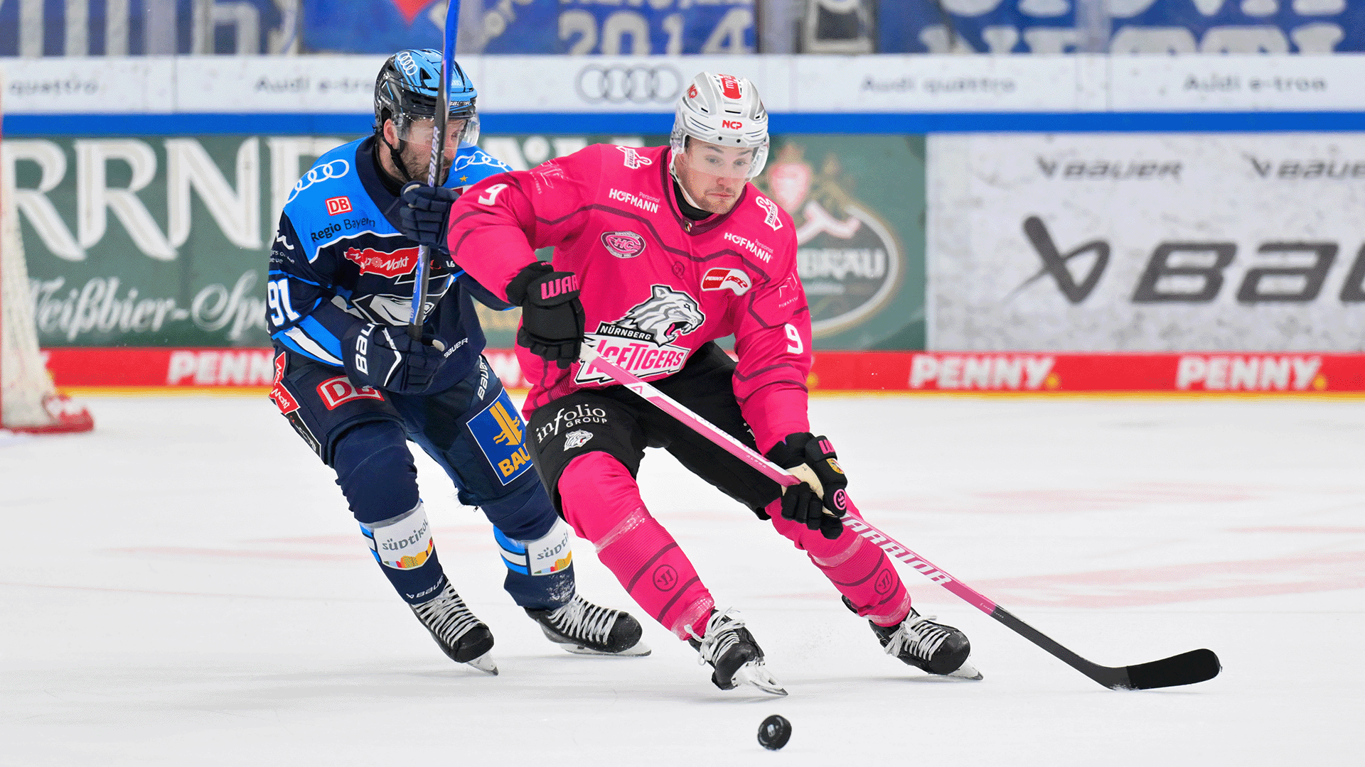 ERC Ingolstadt gg. Nürnberg Ice Tigers